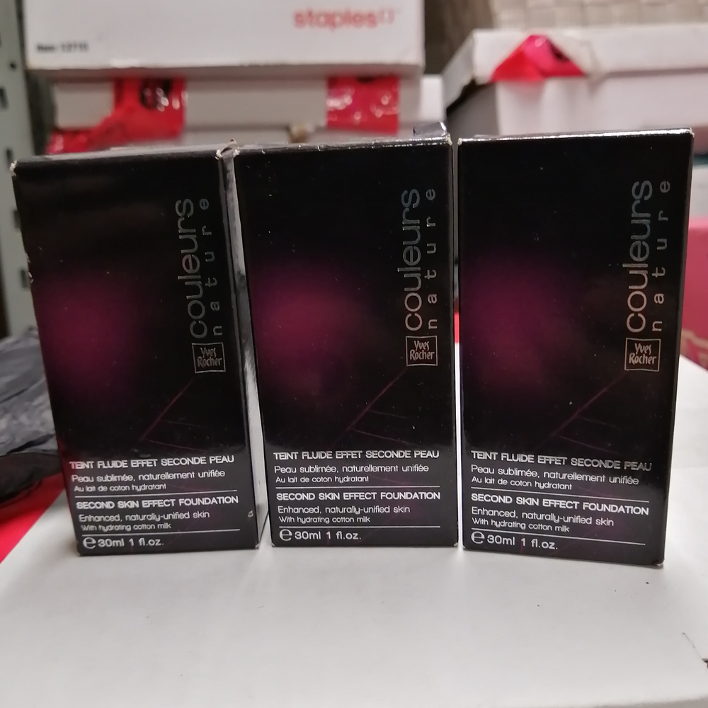 Yves Rocher Second Skin Effect Foundation Bundle